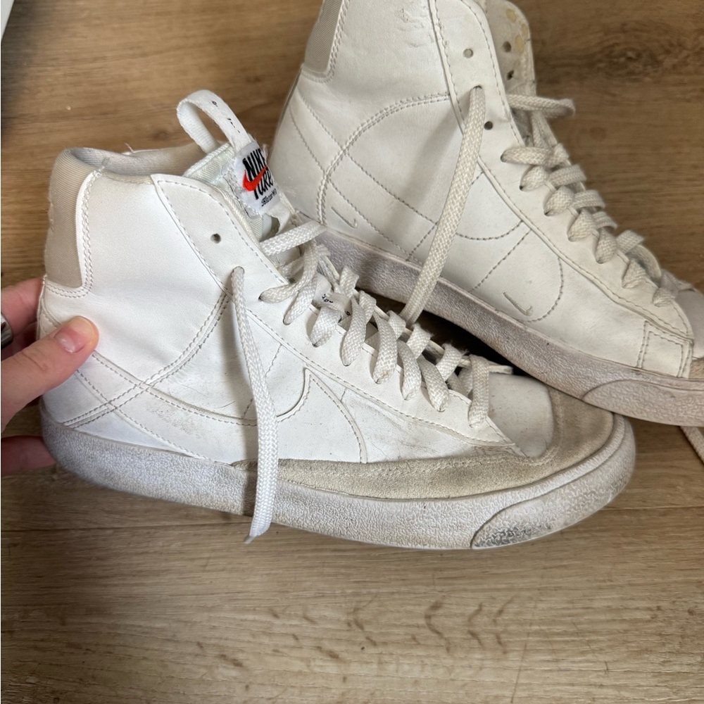 Nike Classic White Leather Sneakers